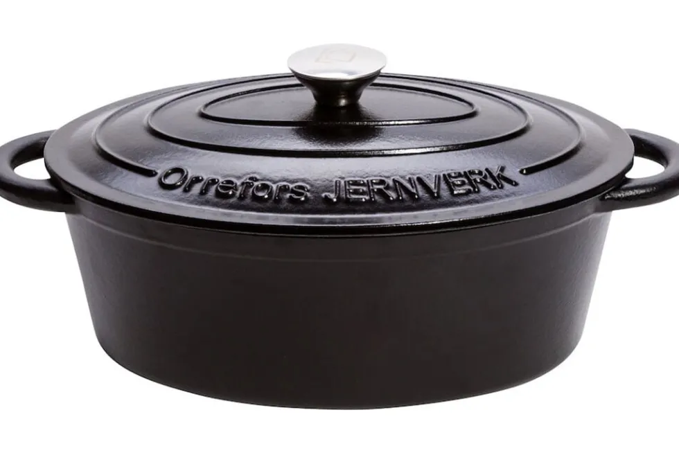 Orrefors Jernverk gjutjärnsgryta, 2.8L, 4L eller 5L