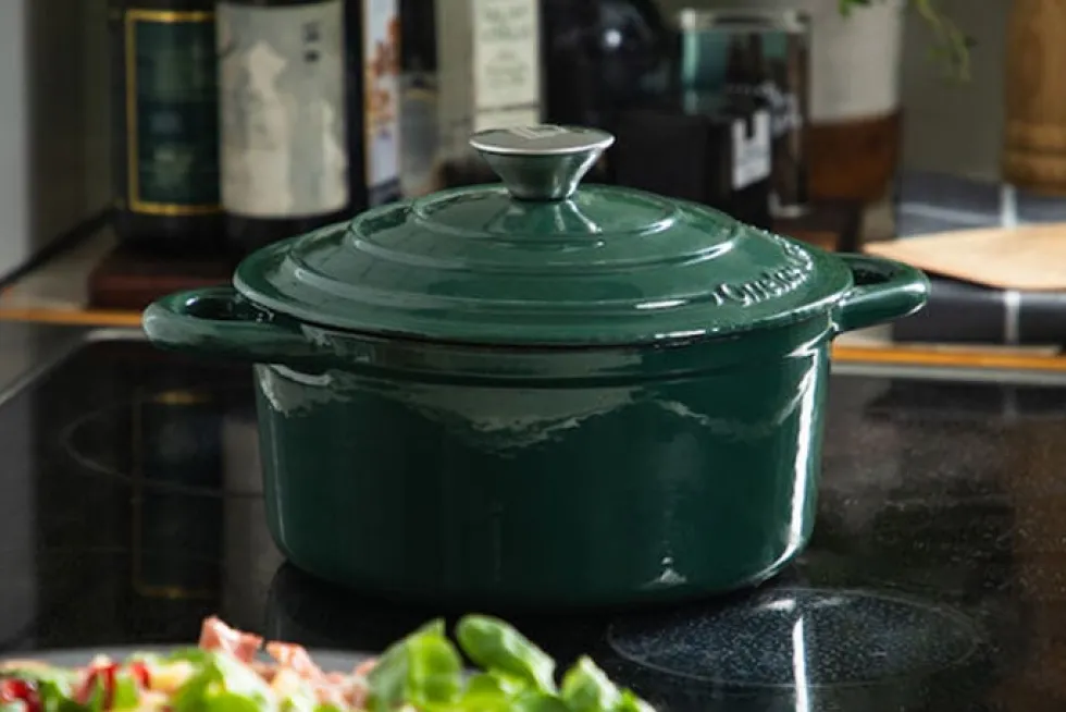 Orrefors Jernverk gjutjärnsgryta, 2.8L, 4L eller 5L