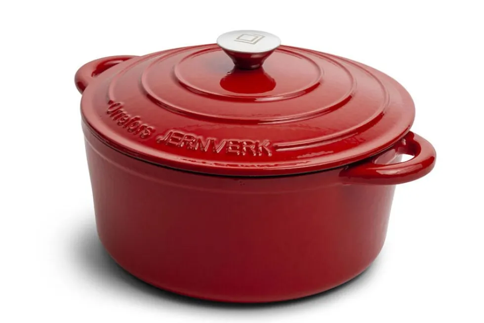 Orrefors Jernverk gjutjärnsgryta, 2.8L, 4L eller 5L
