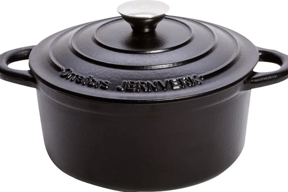 Orrefors Jernverk gjutjärnsgryta, 2.8L, 4L eller 5L