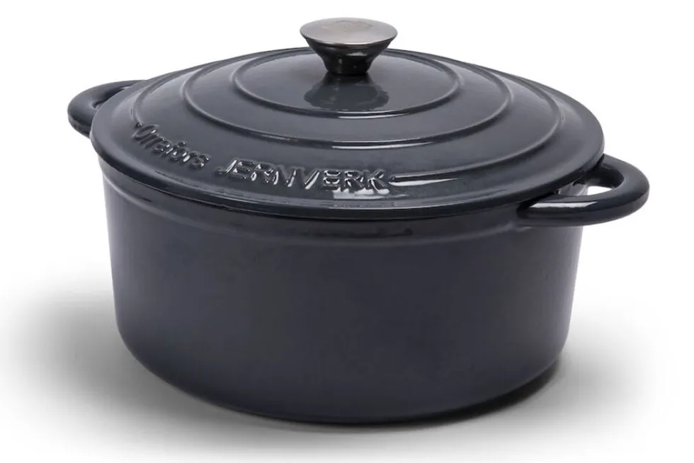 Orrefors Jernverk gjutjärnsgryta, 2.8L, 4L eller 5L