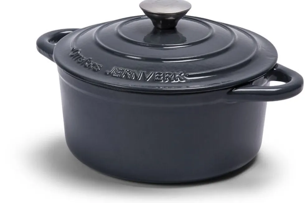 Orrefors Jernverk gjutjärnsgryta, 2.8L, 4L eller 5L