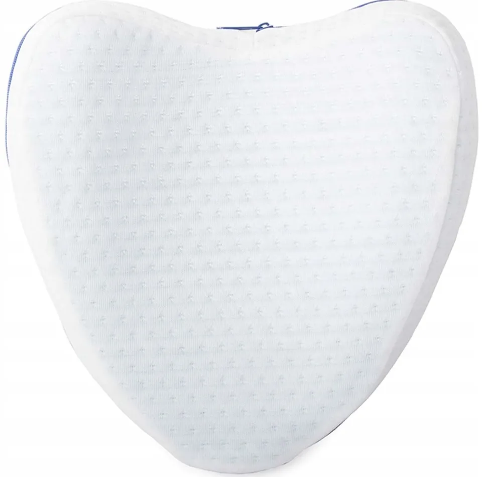 Ortopedisk Benkudde - Ergonomisk Knäkudde i Memory Foam för Sidosovare