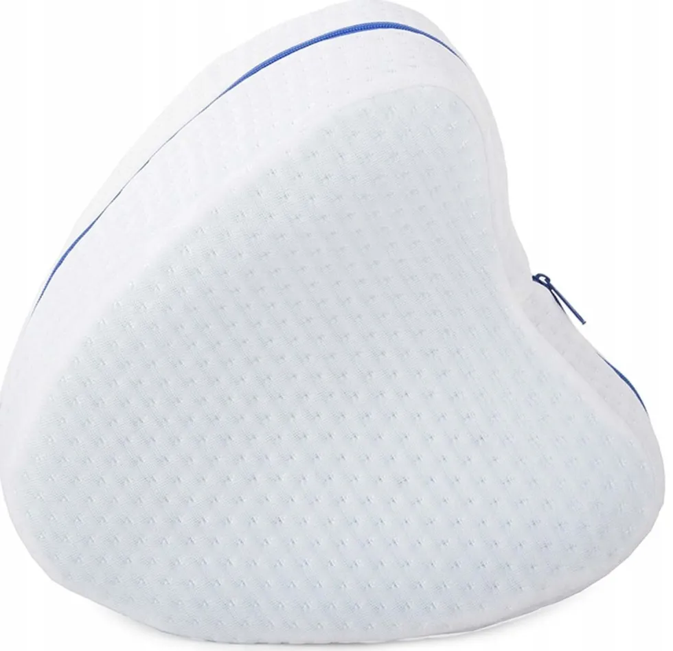 Ortopedisk Benkudde - Ergonomisk Knäkudde i Memory Foam för Sidosovare