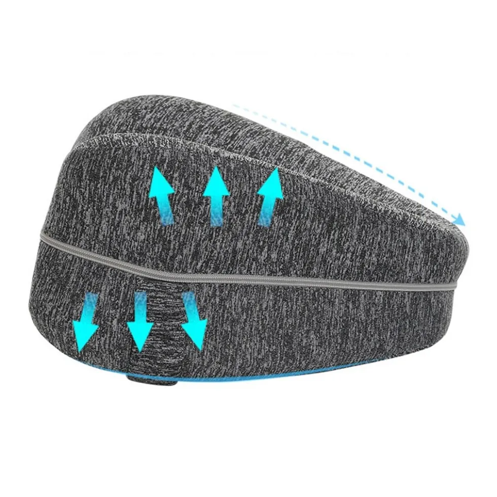 Ortopedisk Knäkudde i Memory Foam för Sidosovare - Ergonomisk Benkudde