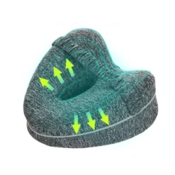 Ortopedisk Knäkudde i Memory Foam för Sidosovare - Ergonomisk Benkudde