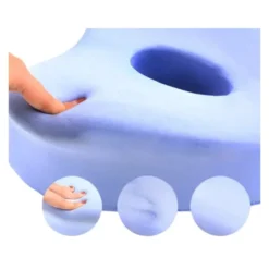 Ortopedisk Knäkudde i Memory Foam för Sidosovare - Ergonomisk Benkudde
