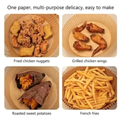 100-pack AirFryer engångspapper