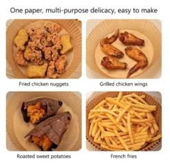 50-pack AirFryer engångspapper