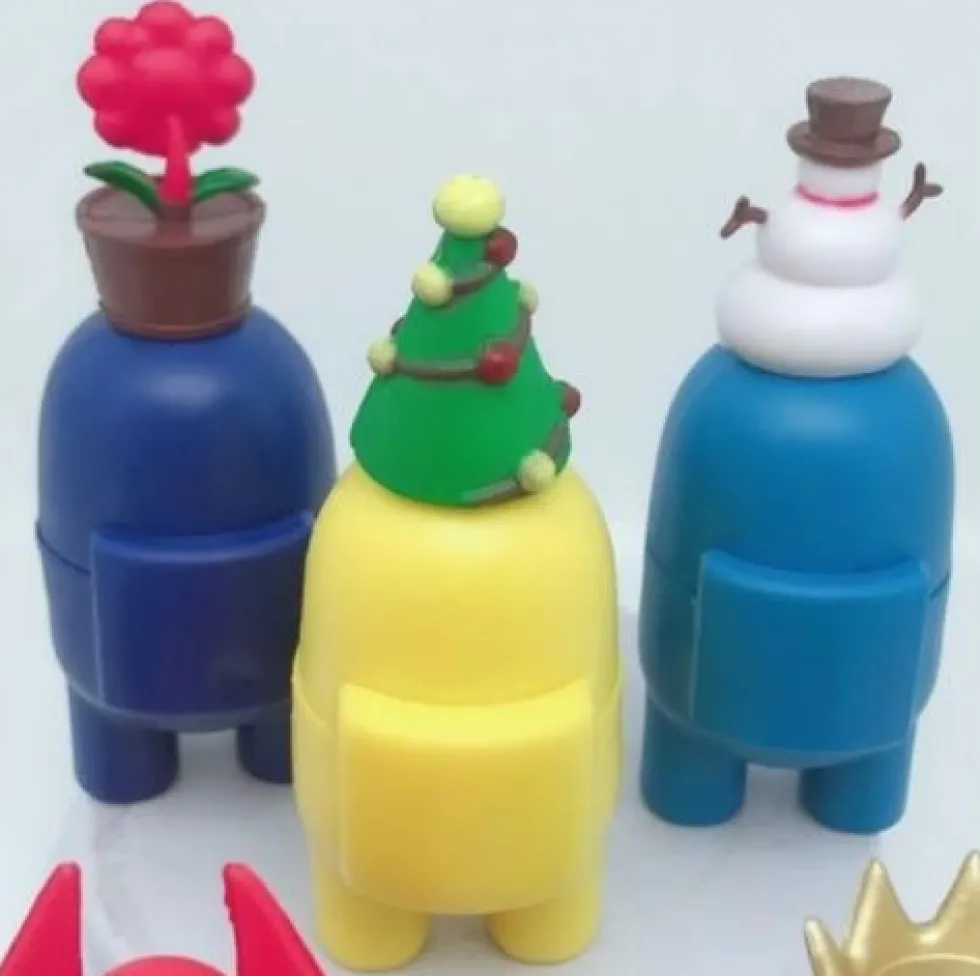 7 Pack Among Us Figurer(8-10CM)