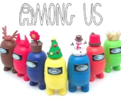 7 Pack Among Us Figurer(8-10CM)