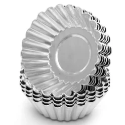 10-pack Bakformar i metall