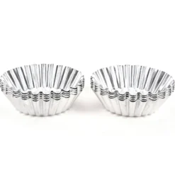 10-pack Bakformar i metall
