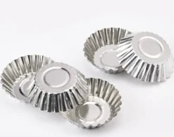 10-pack Bakformar i metall