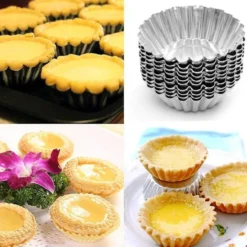 10-pack Bakformar i metall