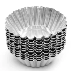 10-pack Bakformar i metall