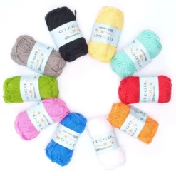 10-Pack Bomullsgarn - 15g per Nystan