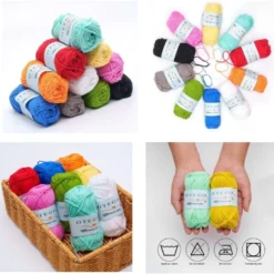 10-Pack Bomullsgarn - 15g per Nystan