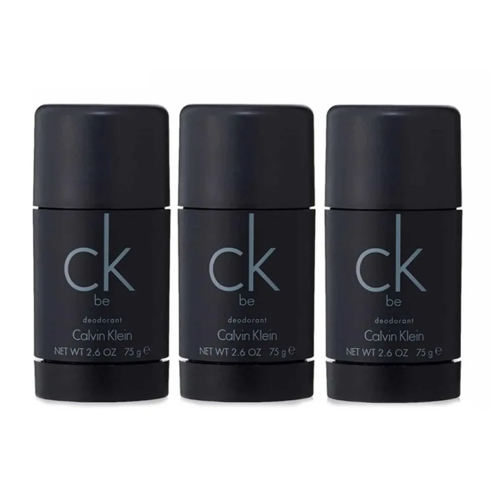 3-pack Calvin Klein CK Be Deostick 75ml