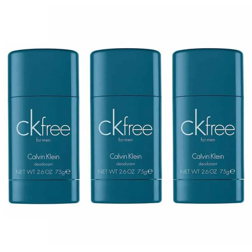 3-pack Calvin Klein CK Free Deostick 75ml