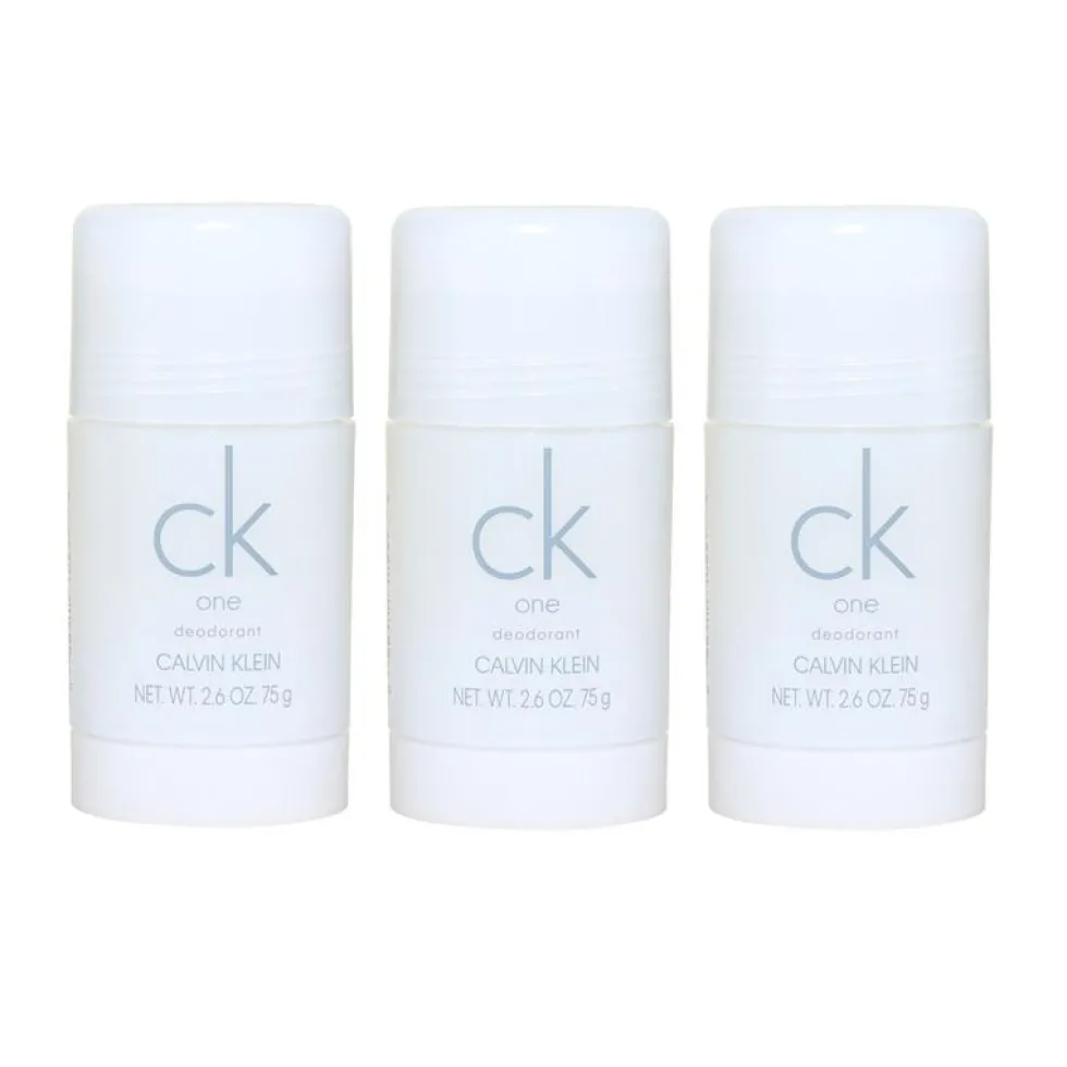3-pack Calvin Klein CK One Deostick 75ml