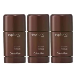 3-pack Calvin Klein Euphoria For Men Deostick 75ml