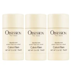 3-pack Calvin Klein Obsession For Men Deostick 75ml
