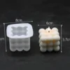 2-pack DIY Ljusform