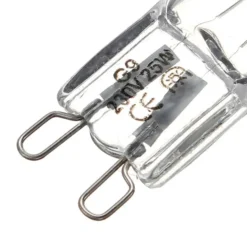 10-Pack G9 Halogenlampor220-240V 25W 40W 60W Varmvit Ljus Optimal Belysning