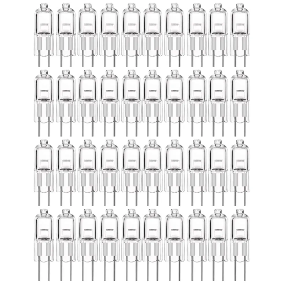 20-pack G4 halogenlampor 20W 12V - Varmvita