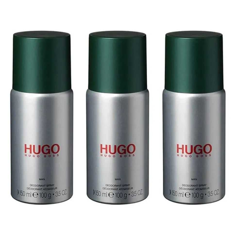 3-pack Hugo Boss Hugo Man Deo Spray 150ml