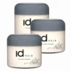 3-pack ID Hair Extreme Titanium Wax 90ml