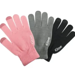 2 Pack iGlove Varma Smarta Touchvantar - Unisex -Svarta -OneSize