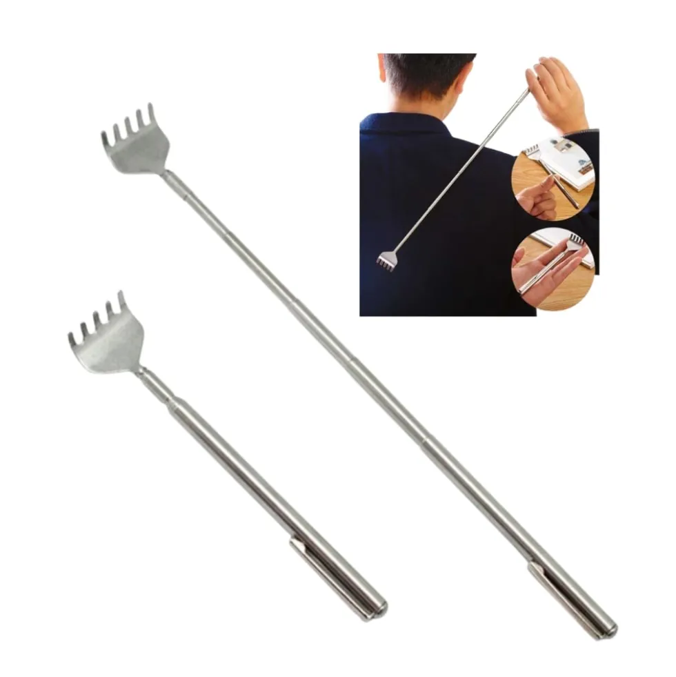 2-pack ihopfällbar Ryggkliare – Kliare för Rygg, Nacke & Ben