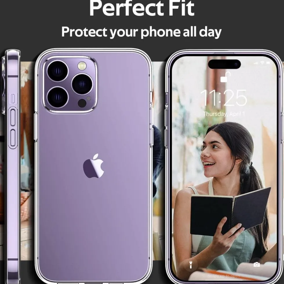 2-pack iPhone 14 - Silikonskal