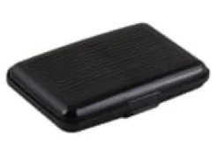 2-Pack Korthållare i Aluminium - RFID-Säker