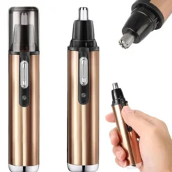 2-Pack Laddbar Näshårstrimmer / Öronhårstrimmer