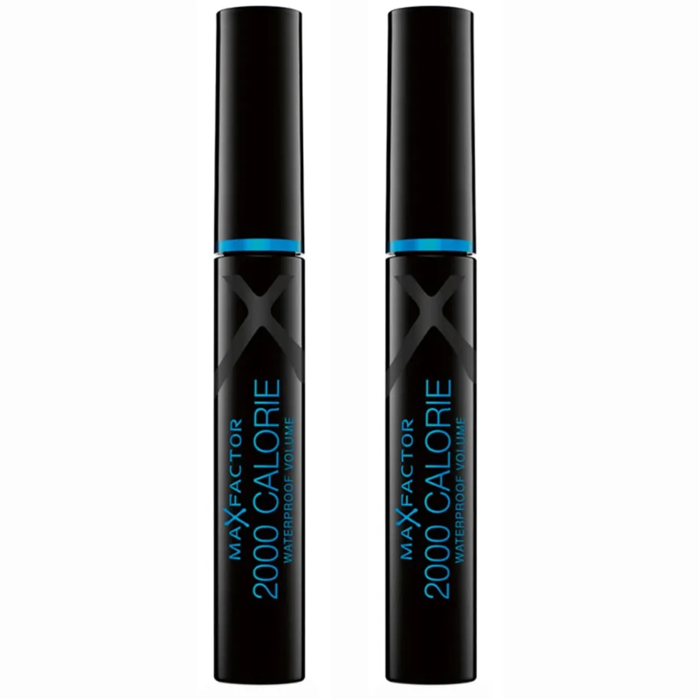 2-pack Max Factor 2000 Calorie Mascara Waterproof Black 9ml
