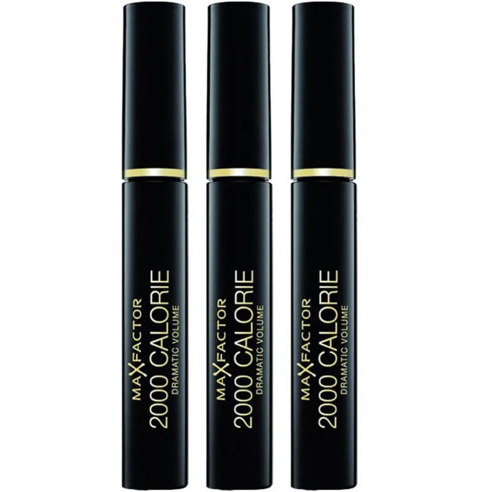 3-pack Max Factor 2000 Calorie Mascara Black 9ml