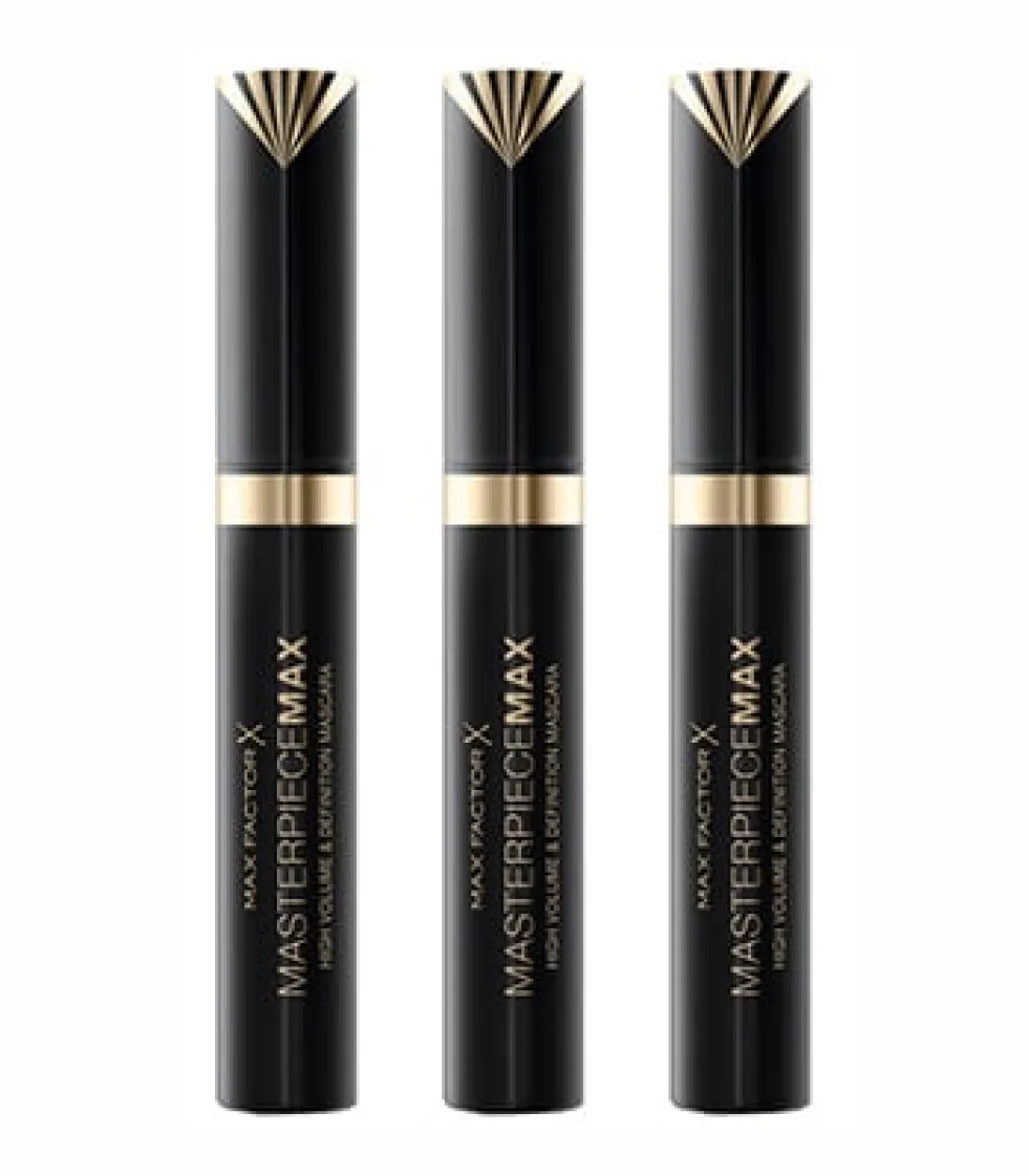 3-pack Max Factor Masterpiece Max Mascara Black 7,2ml