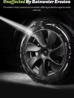 4-Pack Navkapslar Cyclone kompatibel med Tesla Model Y Hjulkåpor 19 Tum 2020–2024 – Cyclone Aero Wheel Covers Svart ABS