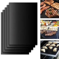 5-Pack Non Stick Grillmatta Ugnsmatta & Bakningsmatta 40x33cm
