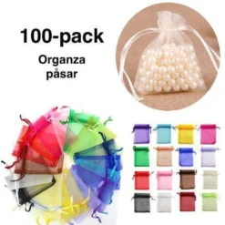 100-pack Organzapåsar