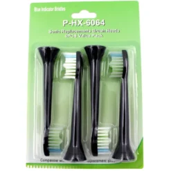 16-pack Philips Sonicare HX6064 Kompatibla Tandborsthuvud Svart