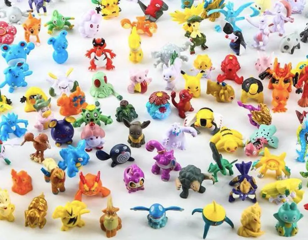 144-packSamlarfigurer Pokémon