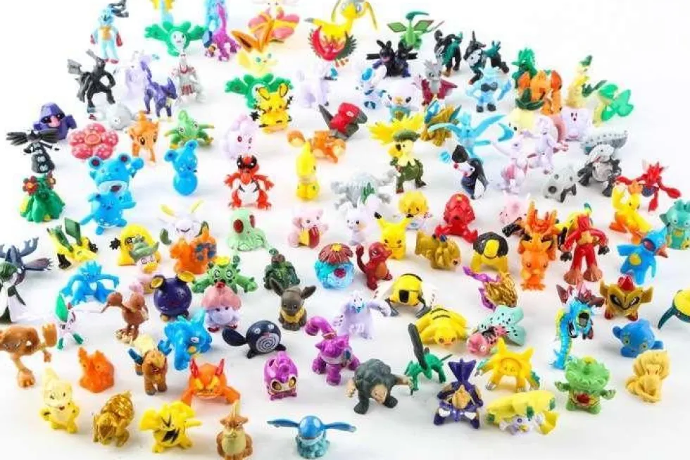 144-packSamlarfigurer Pokémon