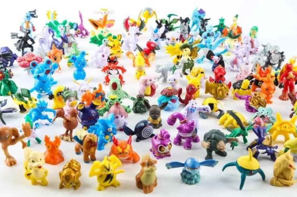 144-packSamlarfigurer Pokémon