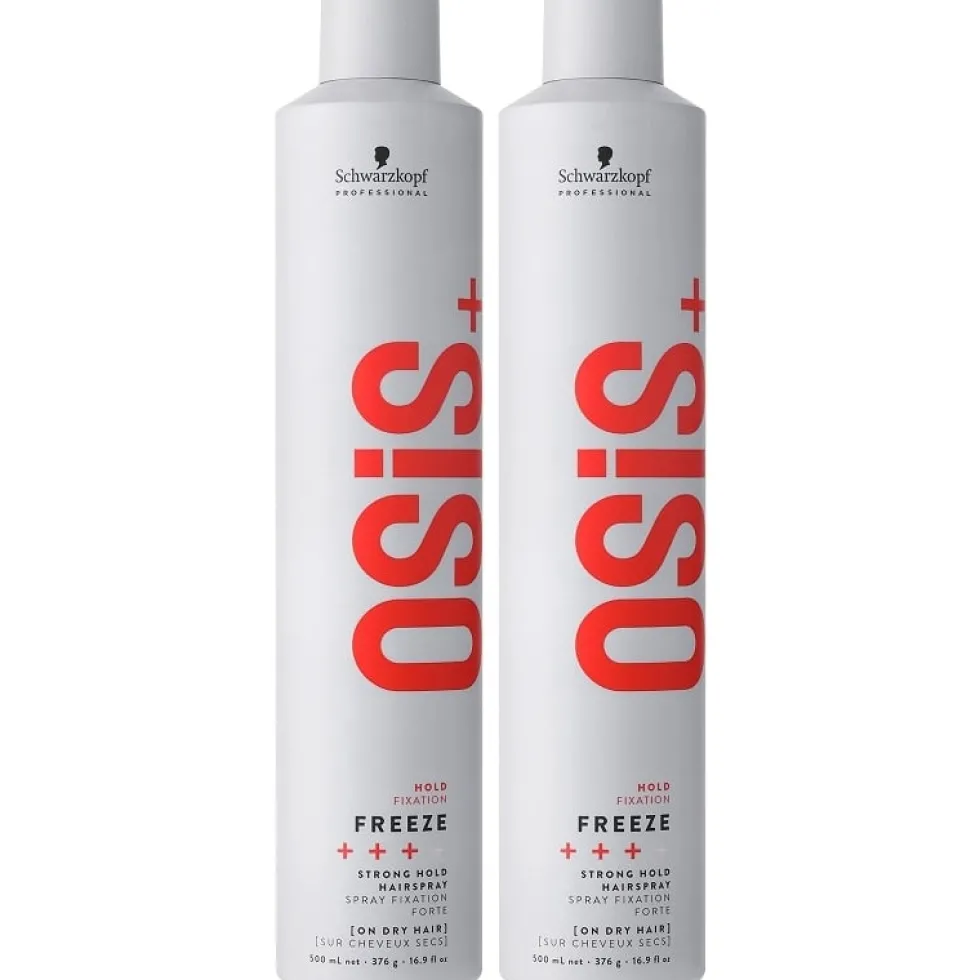 2-pack Schwarzkopf Osis Freeze 500ml