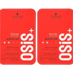2-pack Schwarzkopf Osis Mess Up 100ml