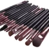 20-pack Sminkborstar - Roséguld